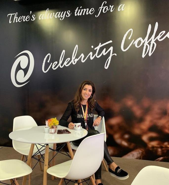 Fabiana Flosi promotes Brazilian coffee