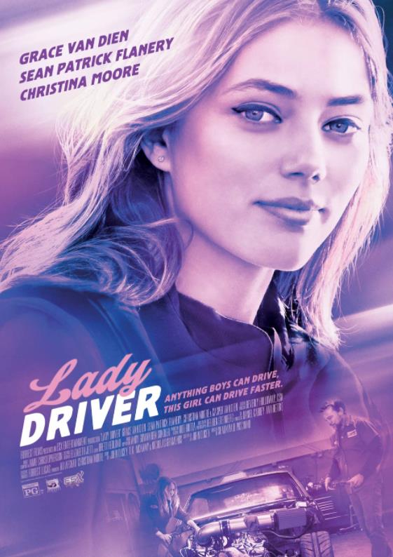 Grace Van Dien worked with her father in the sport movie Lady Driver