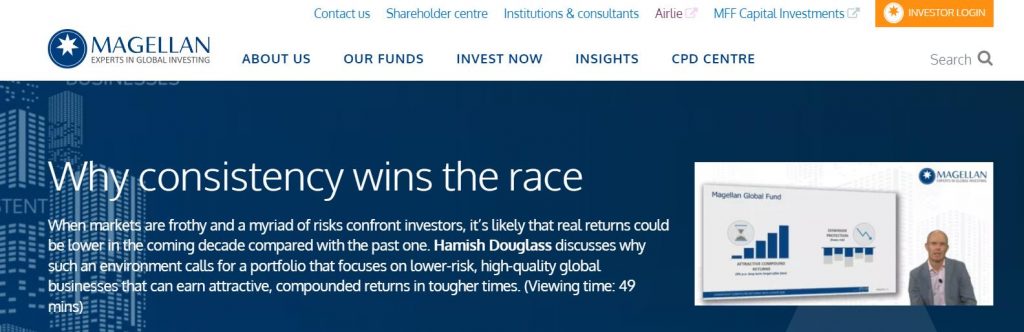 Hamish Douglass is a co founder of MFG