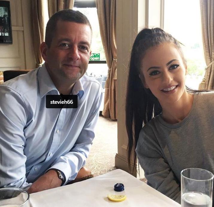 Holly H with her father Steve Hubert