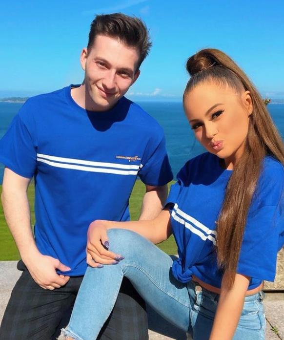Holly H with her friend