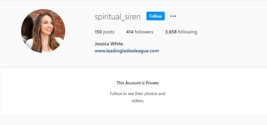 Jessica Cristobal IG profile