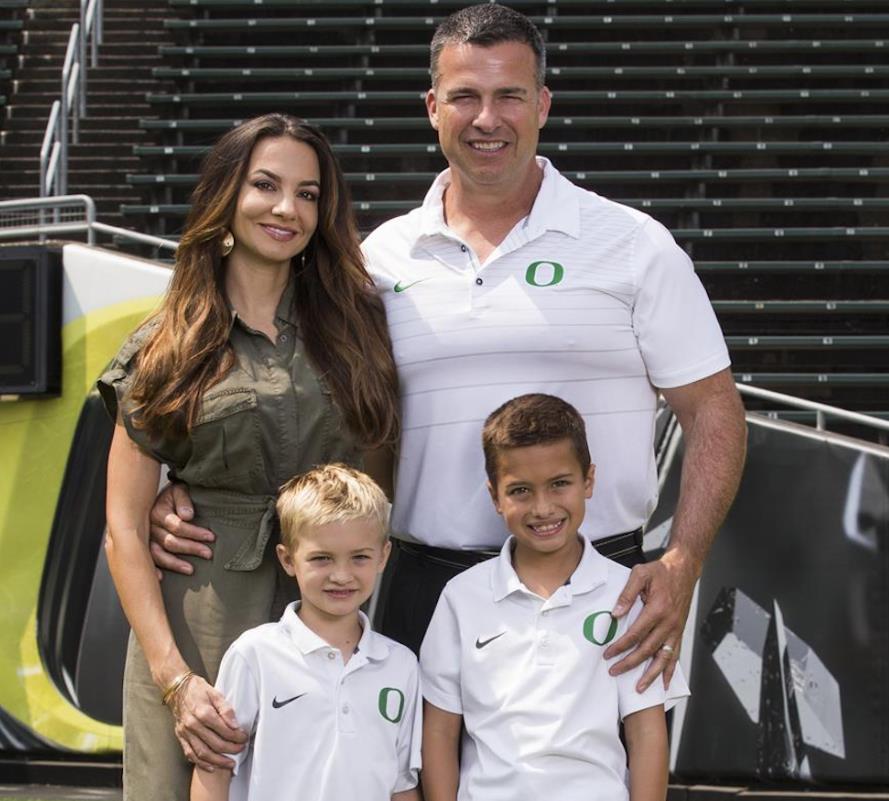 Jessica Cristobal and Mario Cristobal with their kids Mario Mateo Cristobal and Rocco Cristobal