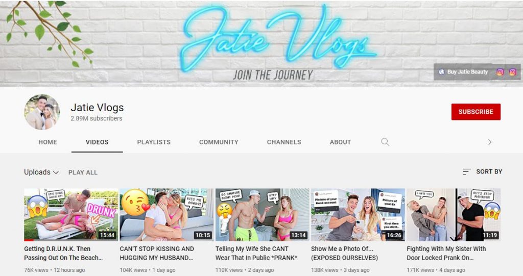 Josh Brueckner's YouTube channel
