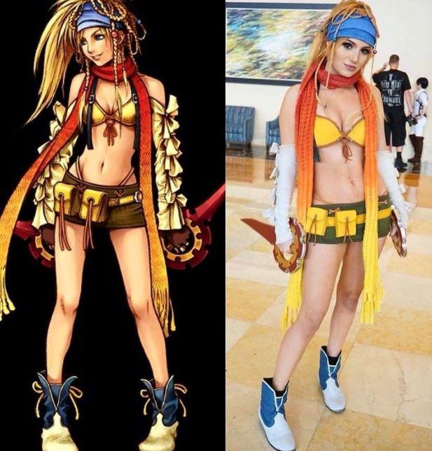 Madison Kate's cosplay character of Rikku