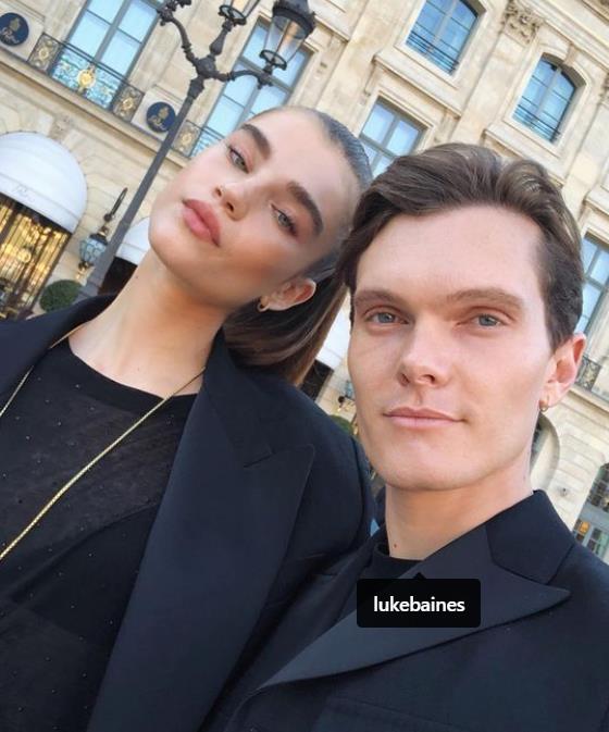 Meghan Roche and Luke Baines