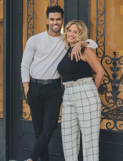 Nate Wyatt with his mother Tonya Wyatt