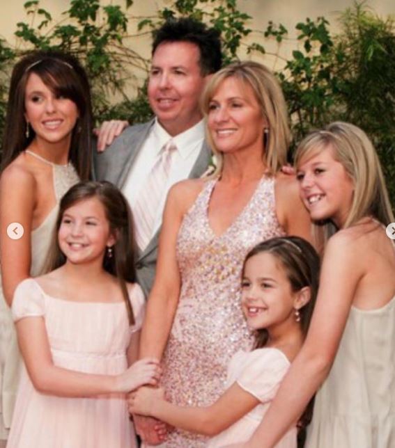 Tessa Brooks with her family
