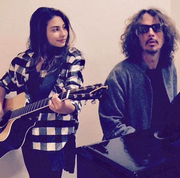 Toni Cornell with her father