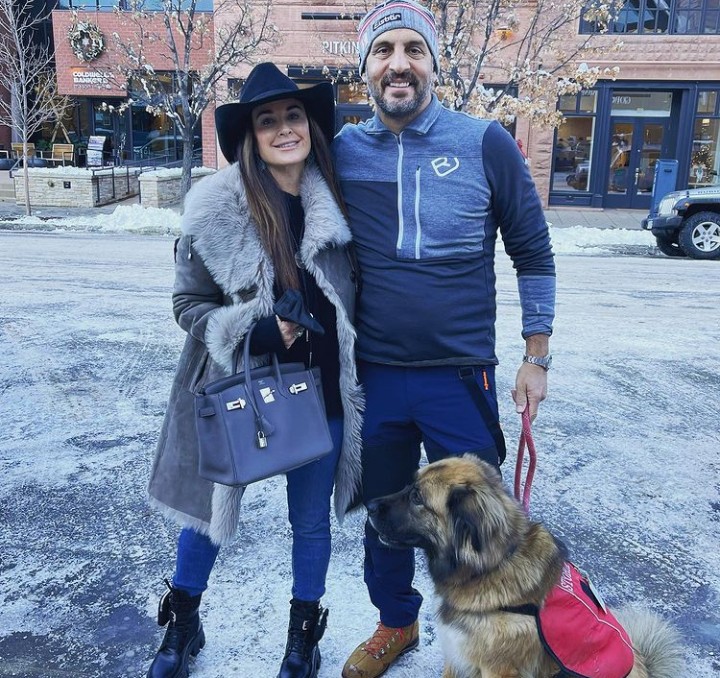 Mauricio Umansky with his wife Kyle Richards