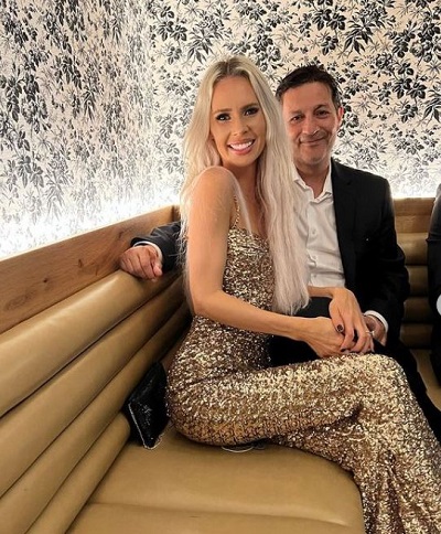 Bunny Barbie with her husband