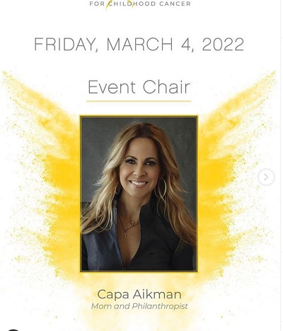 Catherine Mooty will Co-Chair the Yellow Ball for Sadie Keller’s Foundation on March 4th, 2022