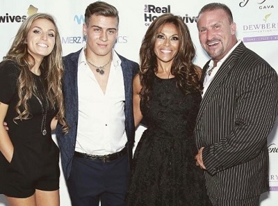 Frankie Catania with his family