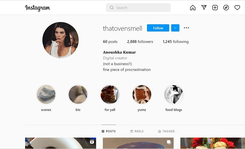 Anoushka Kumar another Instagram account