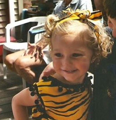 Chloe Lang childhood picture