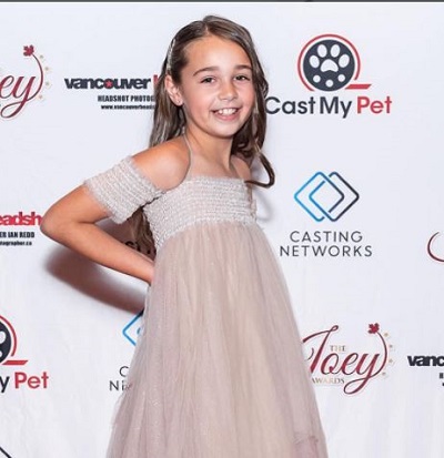London Robertson is an actress, model, Tv personality, and child star from Canada