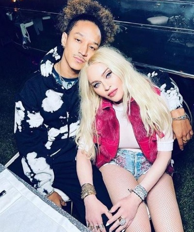 Ahlamalik Williams with girlfriend Madonna