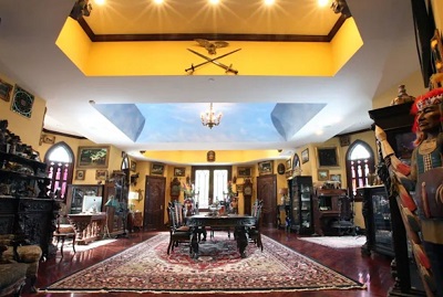 Christina Mark Interior of Chris Mark Castle