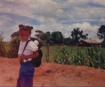 Lidi Lisboa childhood picture