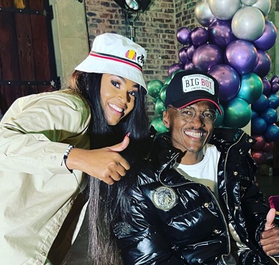 Mandisa Meyiwa with her brother