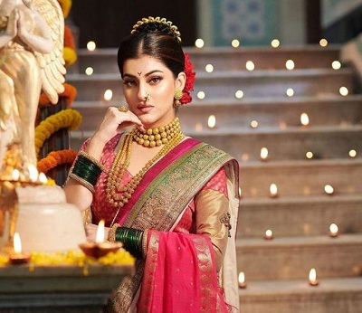 Sanjana Banerjee loves to wear Indian attire