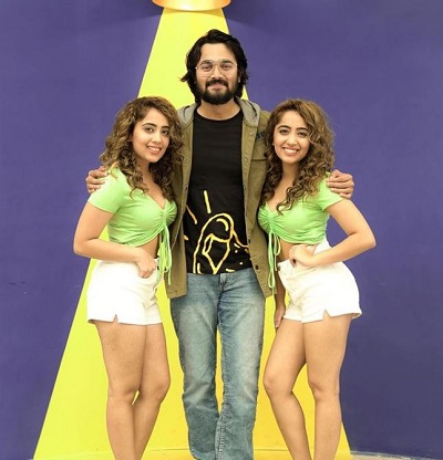 Surbhi Mehra with Bhuvan Bam