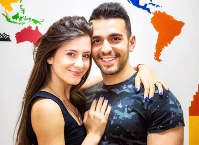 Eliana Ghen with her husband Marshal Mintz