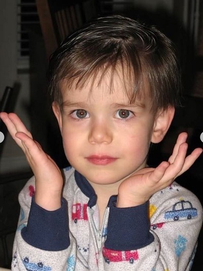 Ethan Fineshriber childhood picture