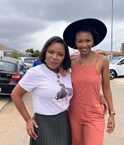Noxolo Dlamini with her sister Zamo Dlamini