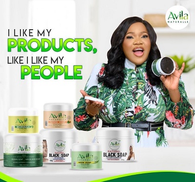 Toyin Abraham promotes products on her social media