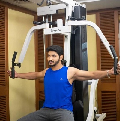 Vicky Roshan is a fitness freak