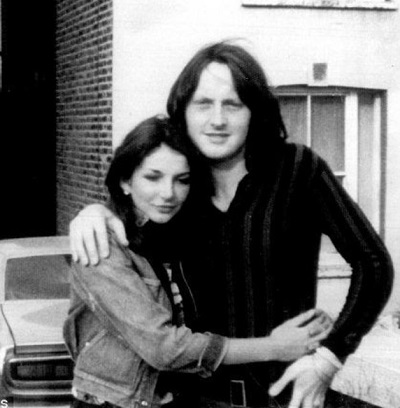 Dan McIntosh with his wife Kate Bush