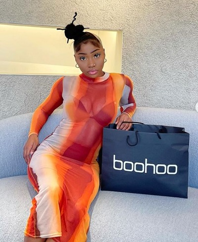 Indiyah Polack did modeling for many brands
