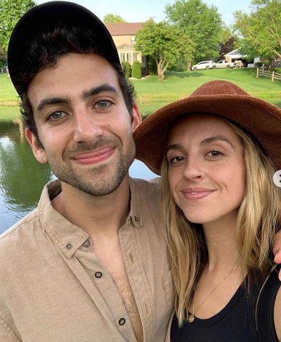 Ben Lapidus with his girlfriend Kelly Krauter