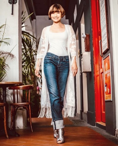 Glenda Chong height is 5 feet 6 inches