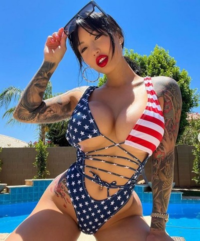 Kiara Moon holds the nationality of America