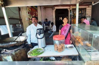 Sanket Mahadev Sargar parents runs a tea stall