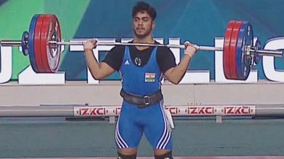 Sanket Mahadev Sargar won IWLF Youth Junior & Senior National Weightlifting Championships