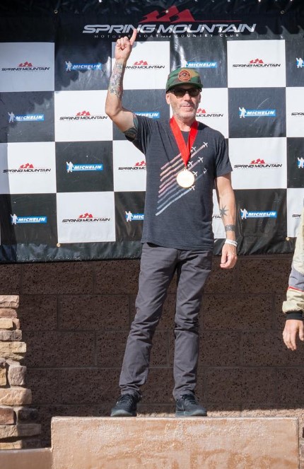 Teddy Landau won 1st prize in racing competition