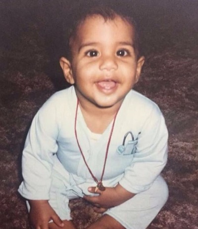 Vinesh Vasnani childhood picture