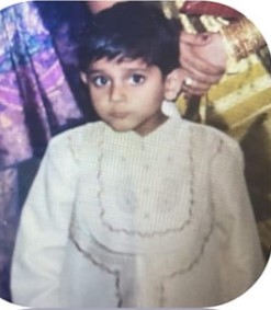 An old image of Lakshay Pandey