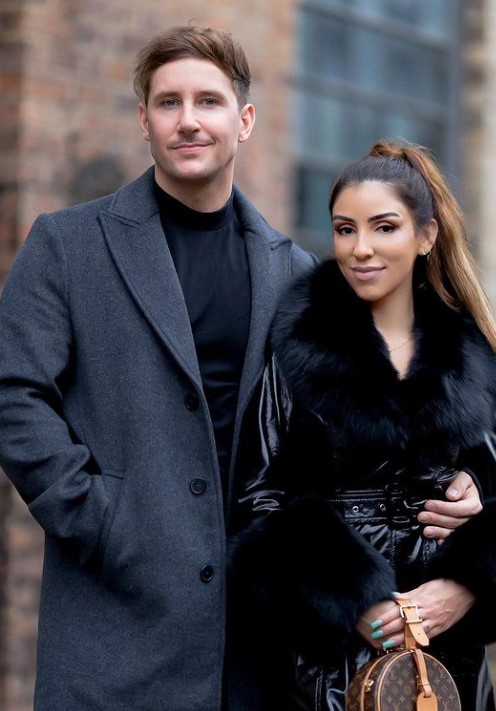 Carolina Santos with Daniel Holmes