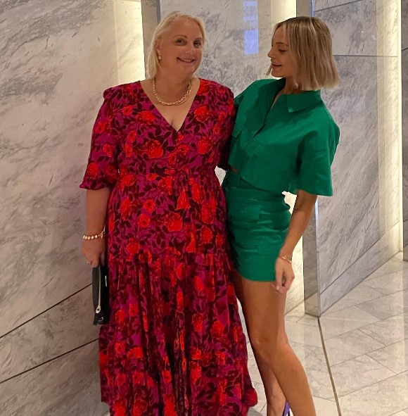 Domenica Calarco and her mom