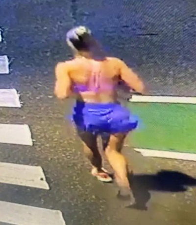 Eliza Fletcher's CCTV picture while jogging