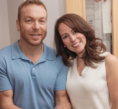 Lady Sarra Hoy and her husband Chris Hoy