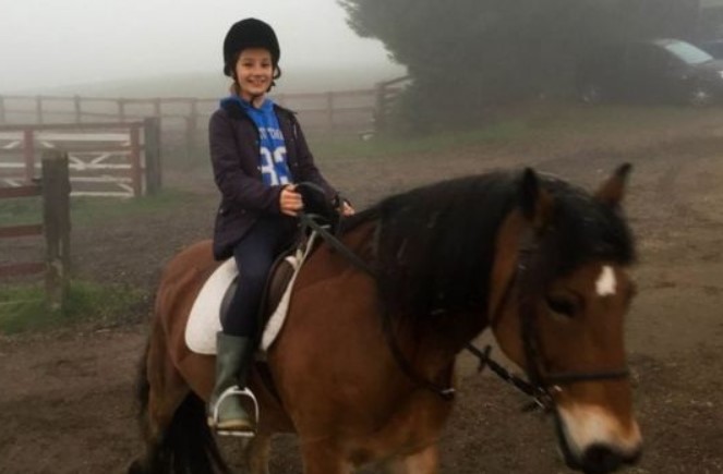 Molly Russell loved horse riding