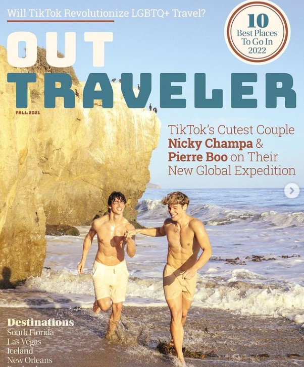 Nicky Champa featured in the magazine