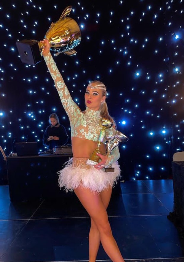Pernille Torhov received best dancer award
