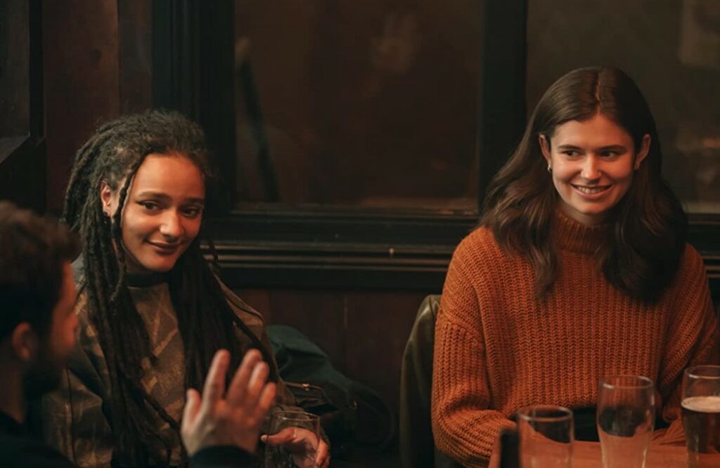 Alison Oliver Alex Murphy and Sasha Lane in Conversations with Friends