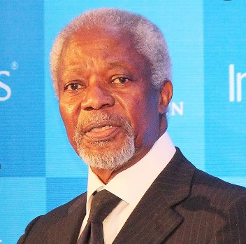 Amanda Van Annan's uncle Kofi Annan